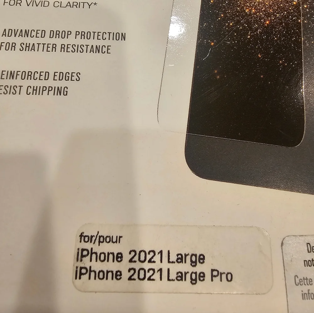 OtterBox Alpha Glass Screen Protector - Black‎